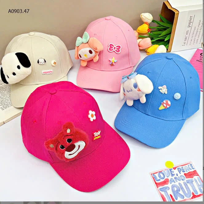 MŨ LƯỠI TRAI CUTE-sỉ 57k