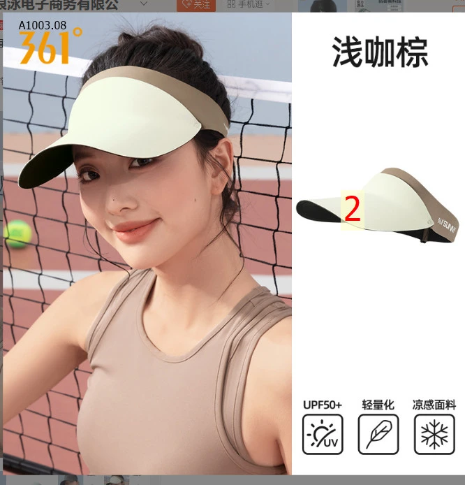 MŨ NỬA ĐẦU CHỐNG NẮNG 361…. sỉ 119k