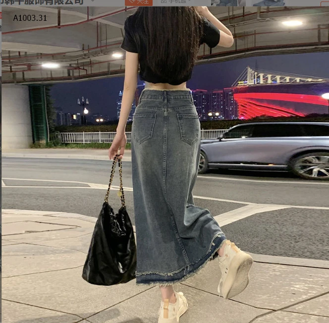 CHÂN VÁY JEAN TE TUA -sỉ 134k