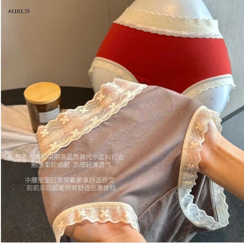 SET 6 QUẦN CHIP NỮ VIỀN REN-sỉ  132k