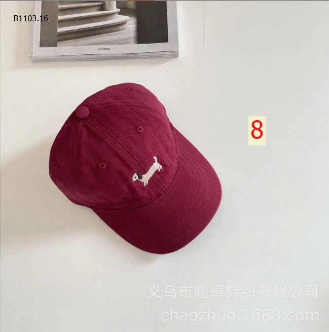 MŨ LƯỠI CHAI THÊU CÚN-sỉ 89k