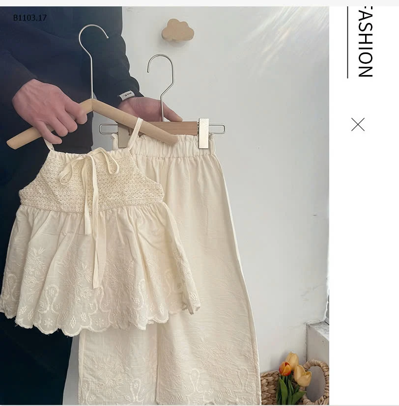 SET YẾM REN & CHÂN VÁY QC-sỉ 271k