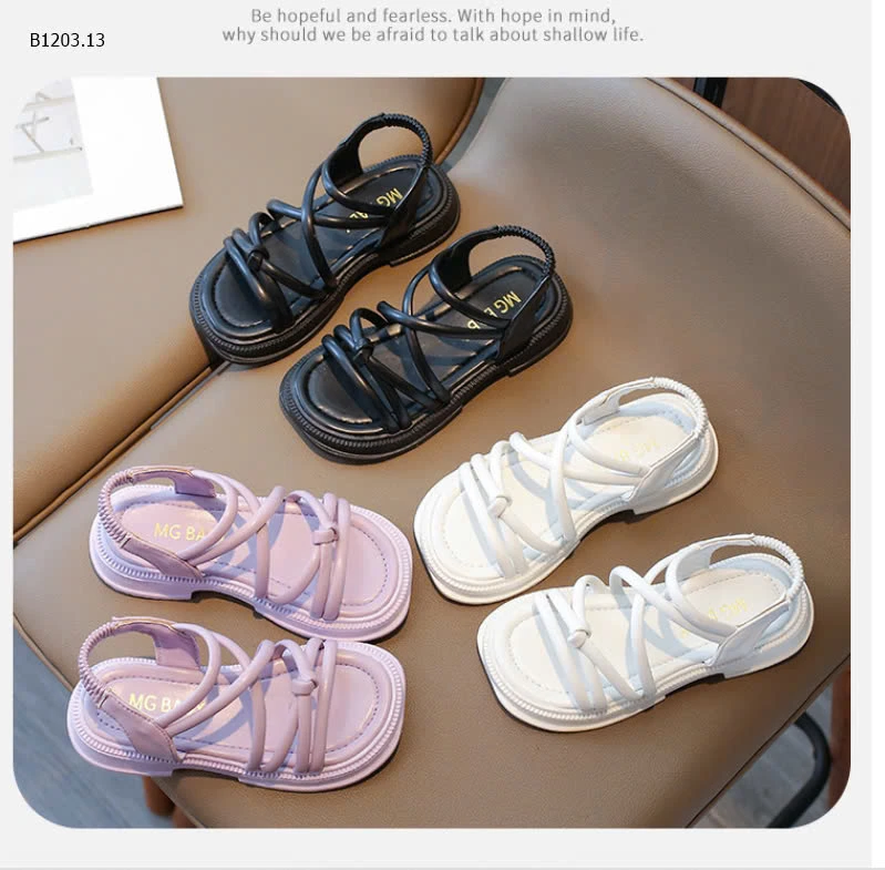 SANDAL QUAI MẢNH ĐAN CHO BÉ GÁI-sỉ Sz 26-30 : 140k            Sz 31-35 : 150k 