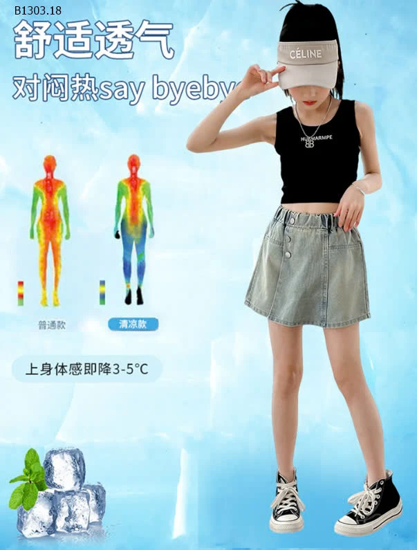 QUẦN GIẢ VÁY BÉ GÁI -sỉ 132k