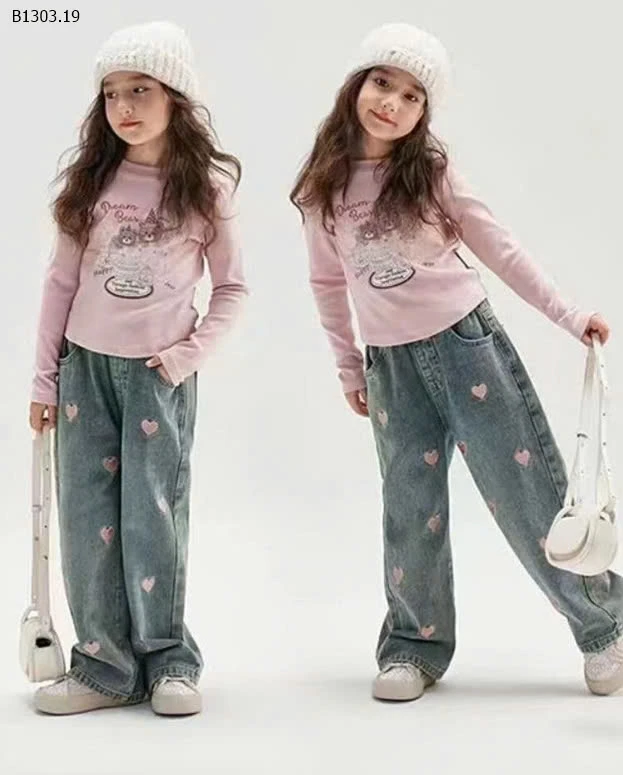 QUẦN JEAN TRÁI TIM-sỉ 148k