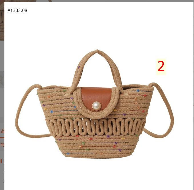 TÚI XÁCH ĐI BIỂN CHO NỮ-sỉ m1-2 : 90k            m3-4 (có dây buộc ren) : 95k
