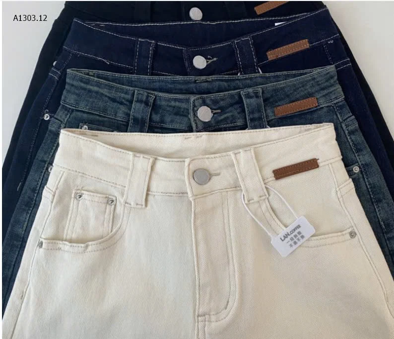 JEANS SUÔNG CẠP CAO-sỉ 270k