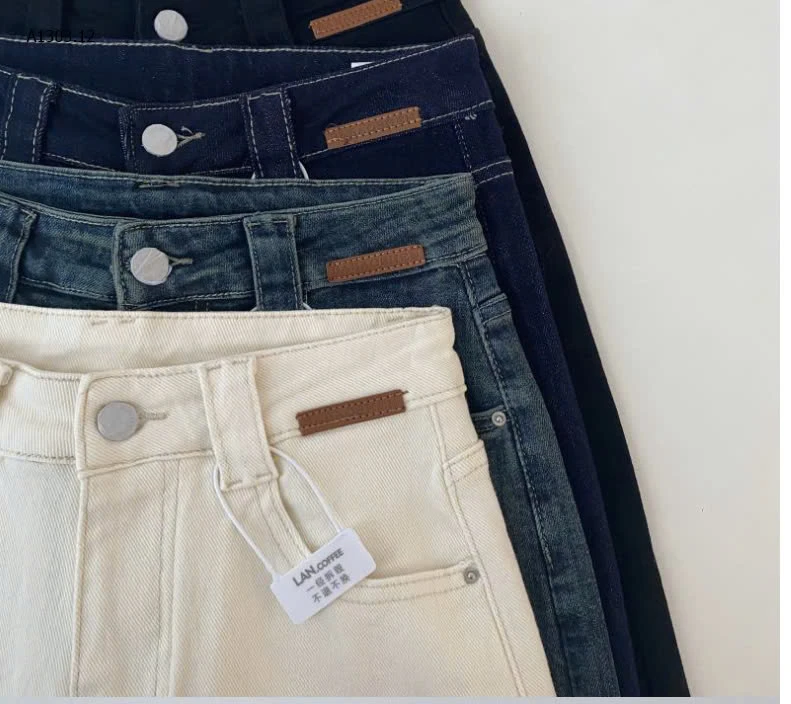 JEANS SUÔNG CẠP CAO-sỉ 270k