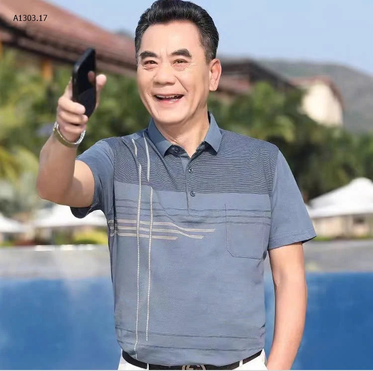 ÁO POLO TRUNG NIÊN NGẮN TAY  -sỉ 115k