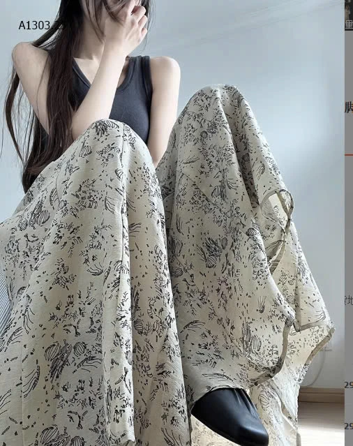 QUẦN SUÔNG ỐNG RỘNG DẠNG VÁY sỉ 140k