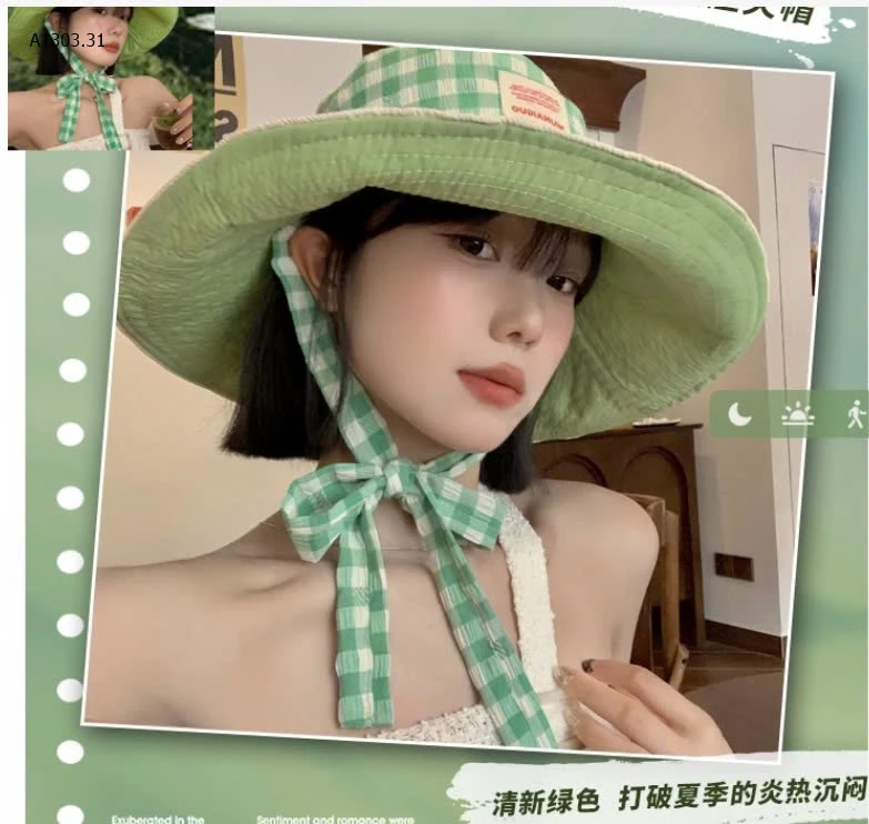 MŨ VÀNH TRÒN 2 MẶT -sỉ 80k