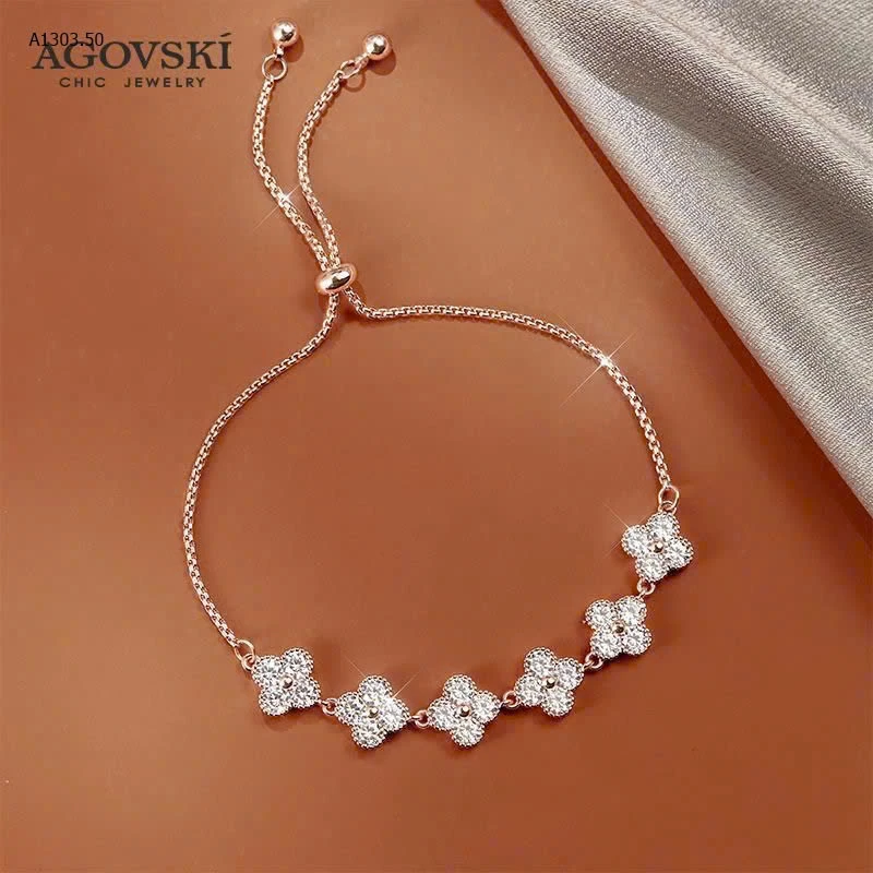 VÒNG TAY CỎ 4 LÁ AGOVSKI-sỉ 215k