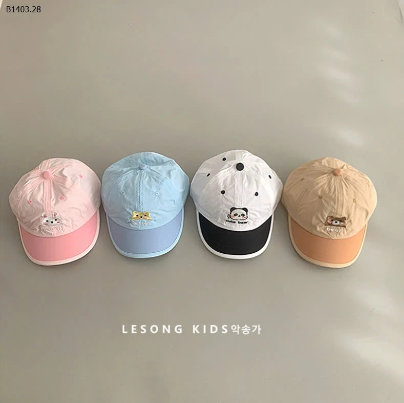 MŨ LƯỠI TRAI CHO BÉ-sỉ 82k