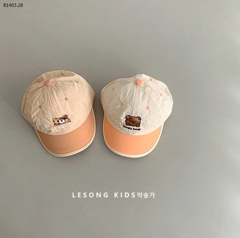 MŨ LƯỠI TRAI CHO BÉ-sỉ 82k