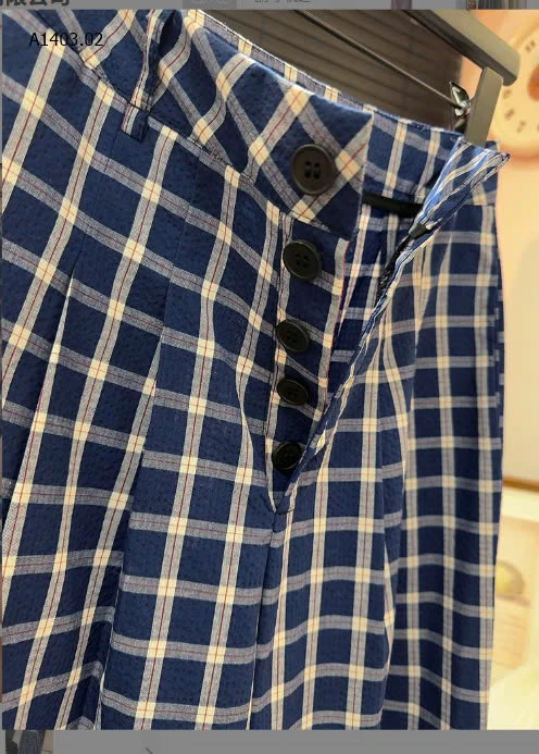 QUẦN ỐNG RỘNG KẺ NỮ -sỉ 200k