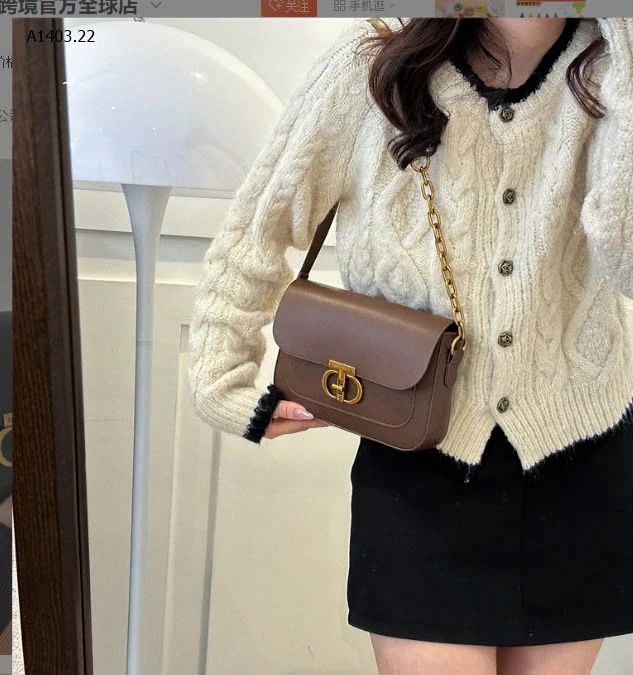 TÚI XÁCH NỮ KHOÁ D VÀNGsỉ 100k