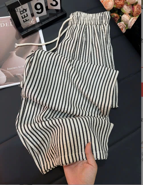 QUẦN SUÔNG KẺ CẠP CHUN ANNAsỉ 148k