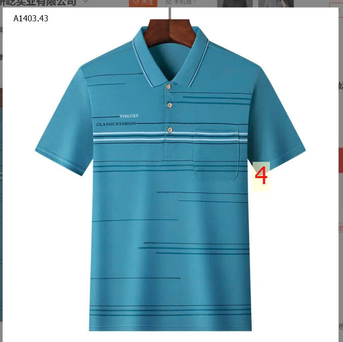 ÁO POLO TRUNG NIÊN -sỉ 140k