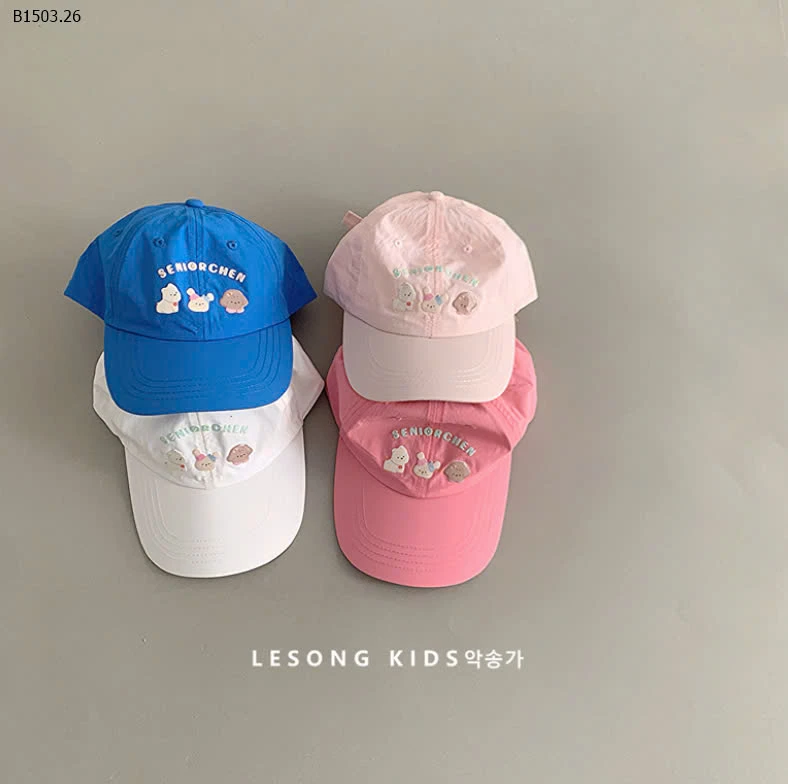 MŨ LƯỠI TRAI CHO BÉ-sỉ 88k