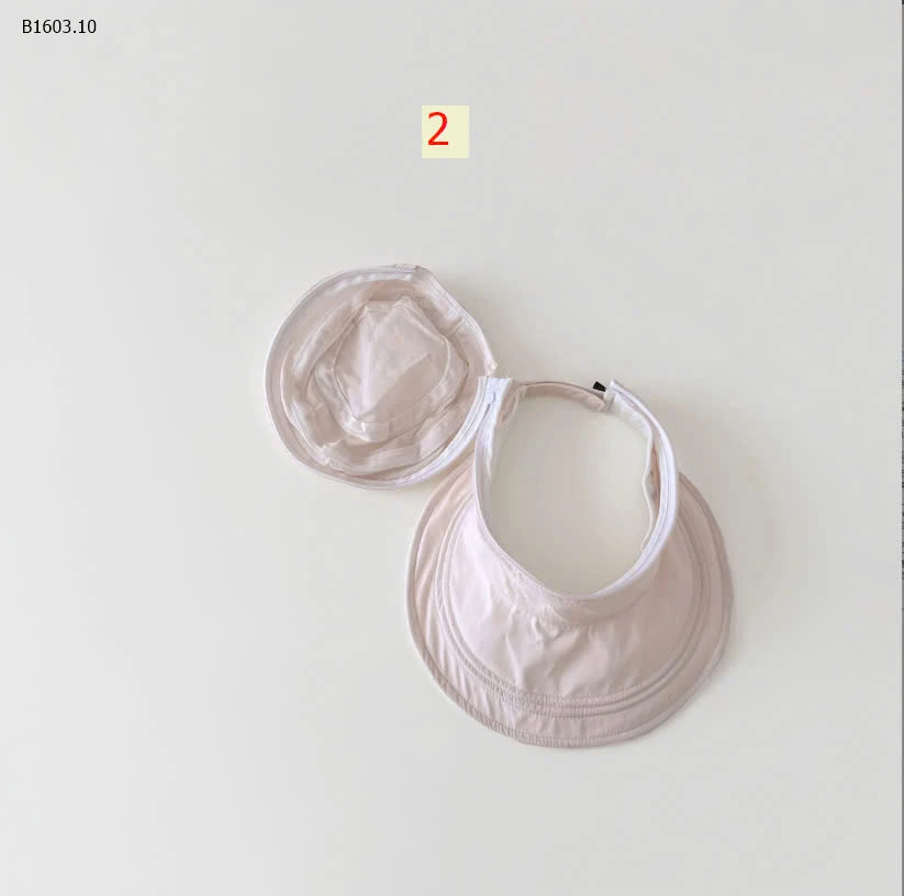 MŨ CHỐNG NẮNG VÀNH RỘNG CHO BÉ-sỉ 90k