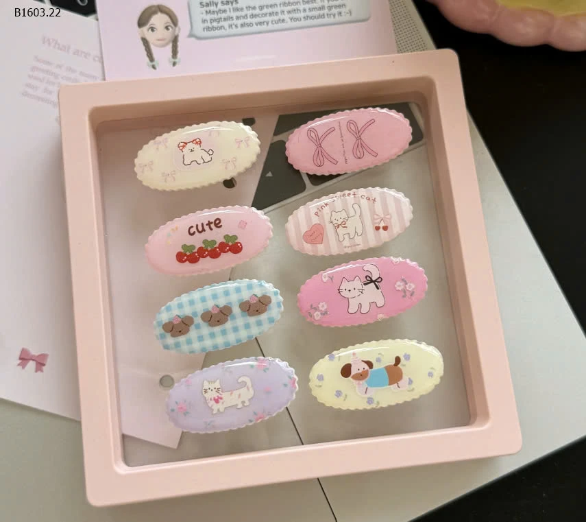 SET 10C KẸP TÓC XINH CHO BÉ -sỉ 47k/set 10c mix mẫu 