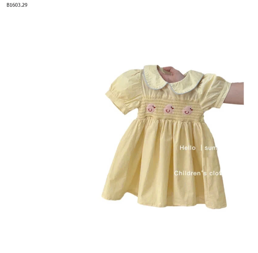 VÁY TONE VÀNG BG -sỉ 112k