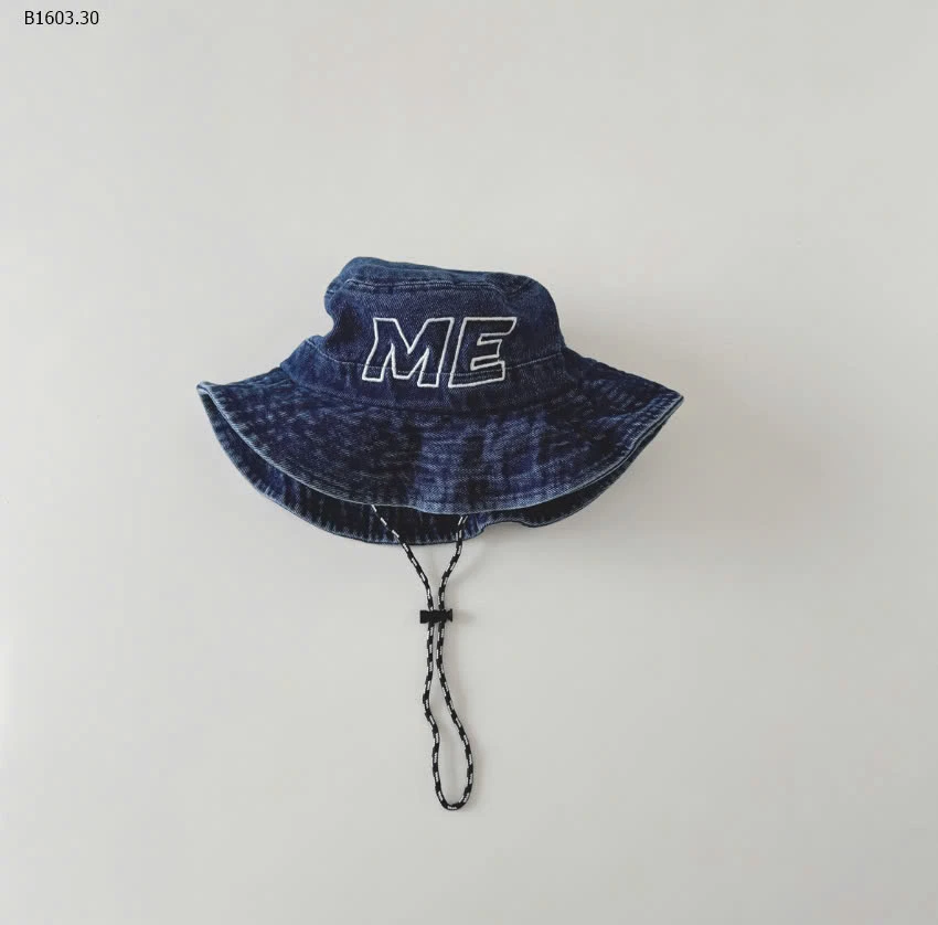 Mũ jean chữ ME -sỉ 97k