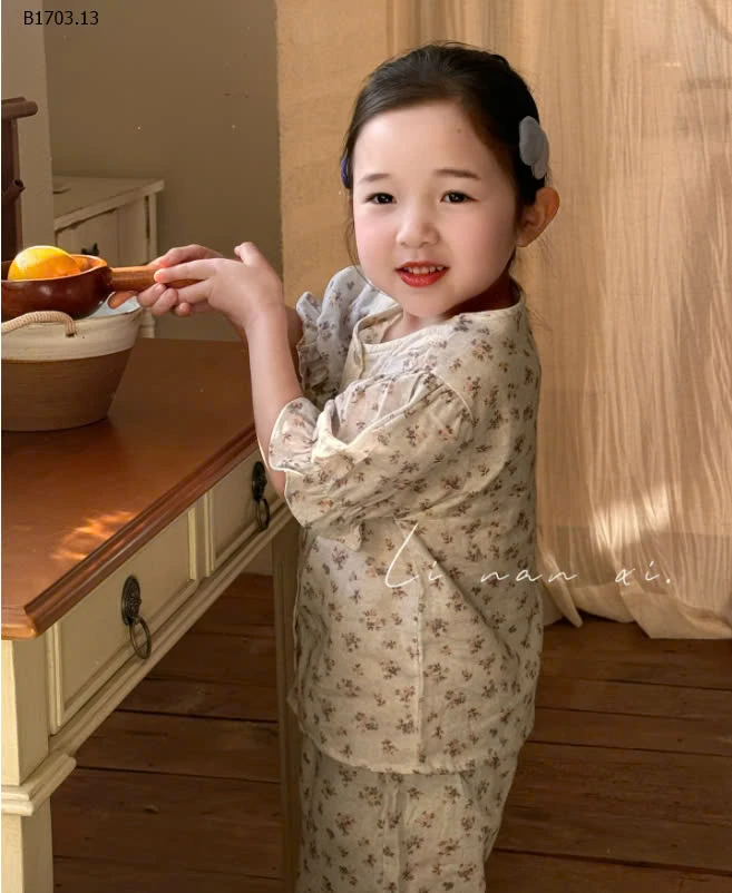 BỘ HOA VIỀN REN CHO BÉ GÁI -sỉ 196k