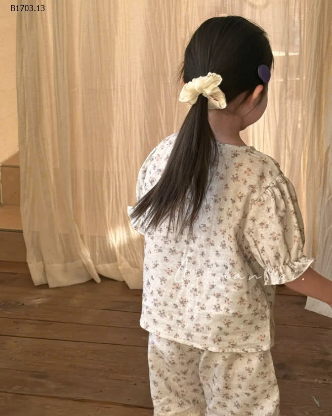 BỘ HOA VIỀN REN CHO BÉ GÁI -sỉ 196k