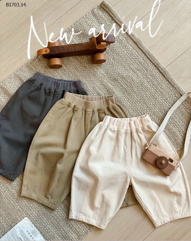 QUẦN LƯNG CHUN CHO BÉ TRAI -sỉ 107k