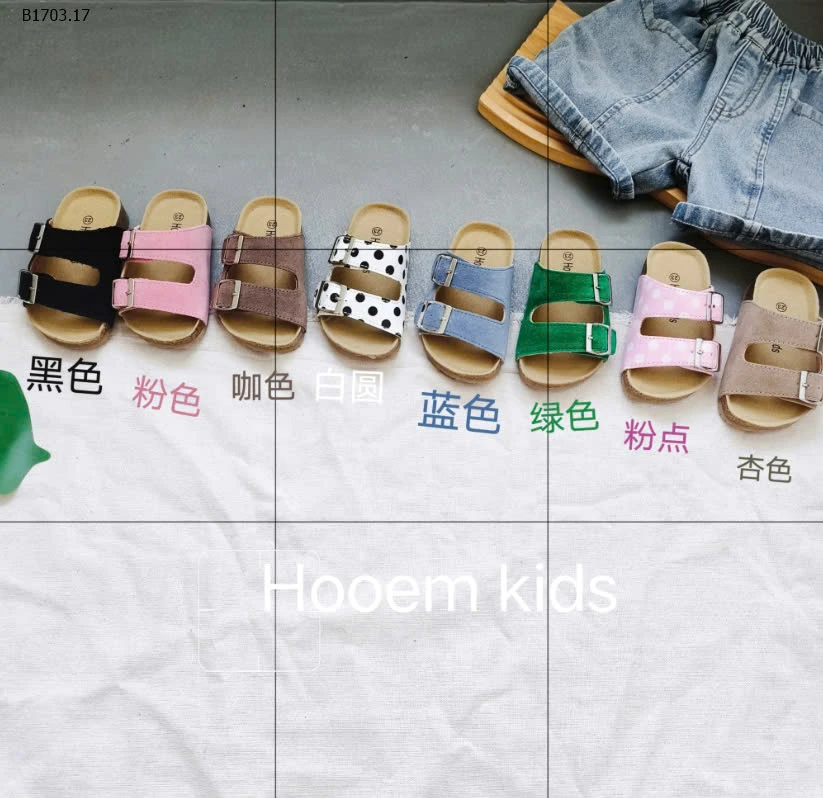 DÉP QUAI NGANG CHO BÉ-sỉ Sz 23- 25 : 178k           Sz 26- 30 : 201k            Sz 31-34 : 214k            Sz 35-38 : 251k