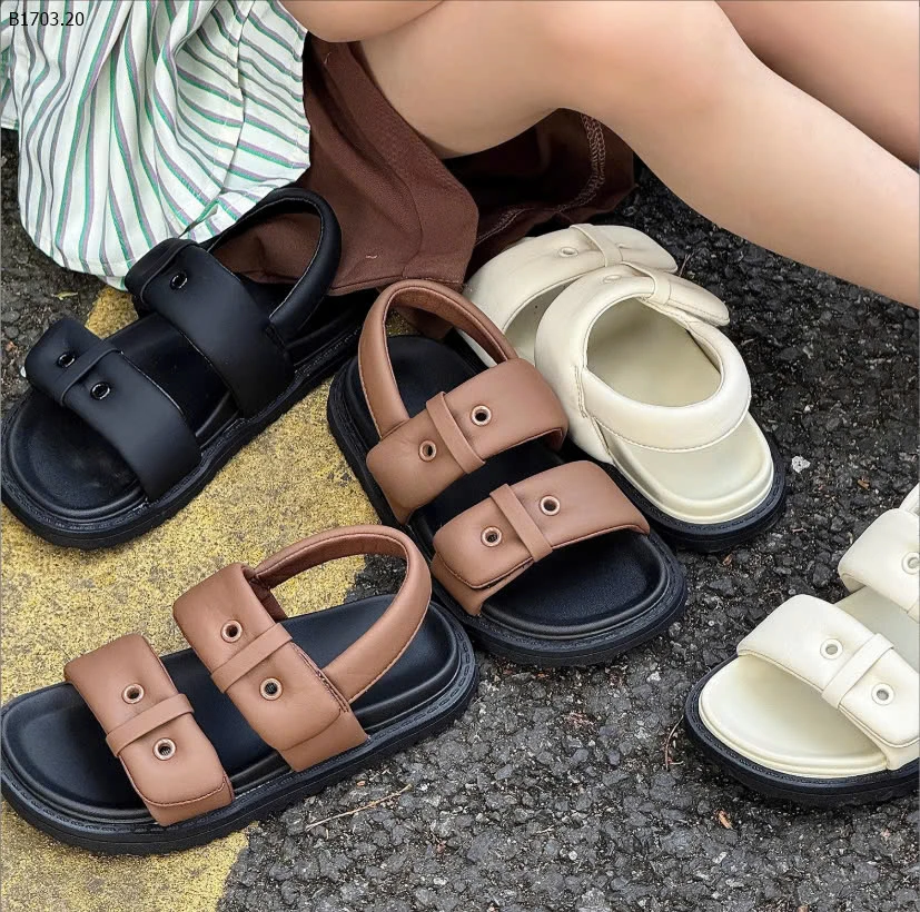 SANDAL QUAI NGANG BẢN TO CHO BÉ-sỉ Sz 26-30 : 155k             Sz 31-36 : 162k