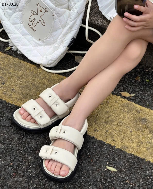 SANDAL QUAI NGANG BẢN TO CHO BÉ-sỉ Sz 26-30 : 155k             Sz 31-36 : 162k