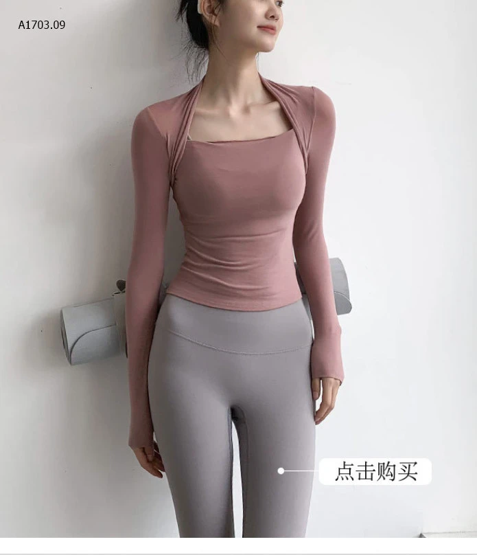 ÁO TẬP DÀI TAY NỮ sỉ 118k