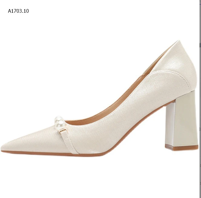 GIÀY NỮ MŨI NHỌN ĐẾ BẰNG ĐÍNH NGỌC -sỉ 173k