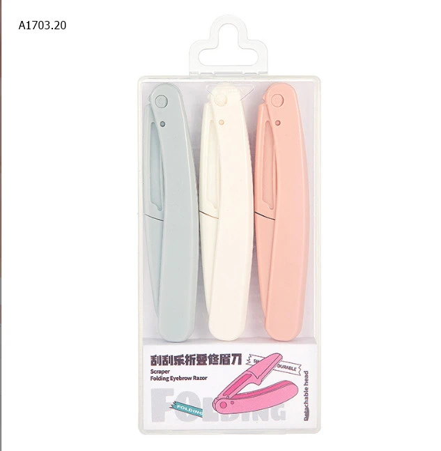 SET 6 DAO TỈA LÔNG MÀYsỉ 40k/set 6c