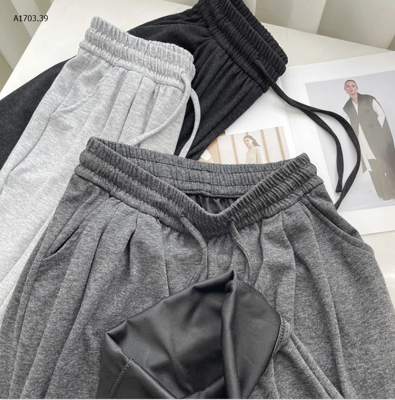 QUẦN XUÔNG ỐNG RỘNG NỮ  -sỉ 74k