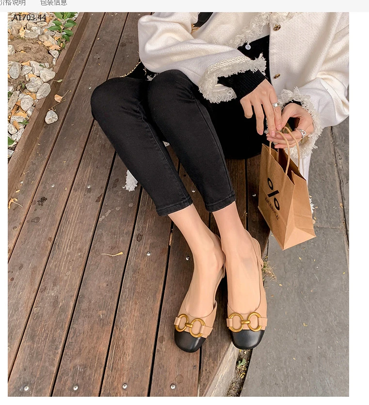 GIÀY BỆT MŨI VUÔNG HỞ GÓT NỮ -sỉ 169k