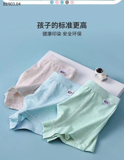 SET 4 QUẦN CHIP / SỊP Đùi BÉ TRAI-sỉ Sz M-2XL : 107k             3XL- 6XL : 117k