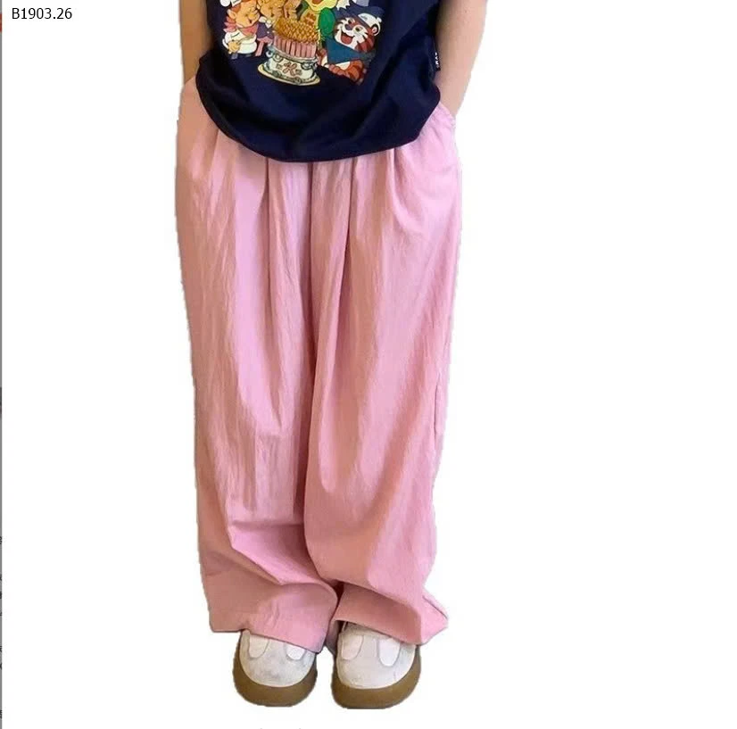 QUẦN SUÔNG ỐNG RỘNG CẠP CHUN BG-sỉ 83k