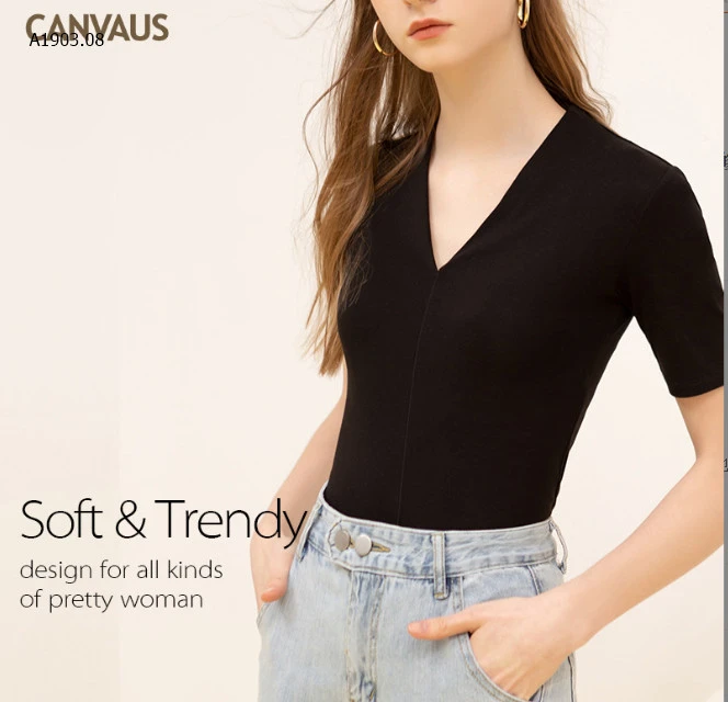 ÁO THUN CỘC HÃNG CANVAS-sỉ 140k