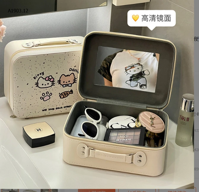 Cộp đựng mỹ phẩm xinh xắn -sỉ 130k