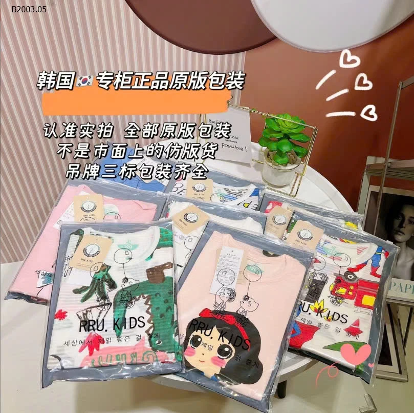 BỘ COTTON GIẤY HOẠT HÌNH-sỉ 94k