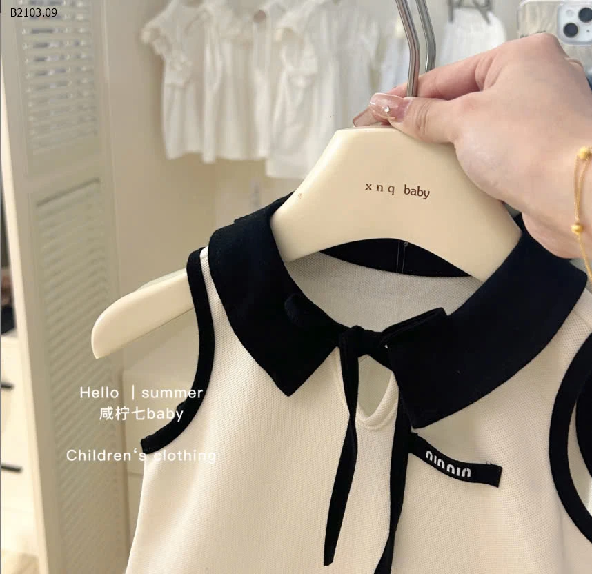 VÁY POLO BÉ GÁI -sỉ 120k