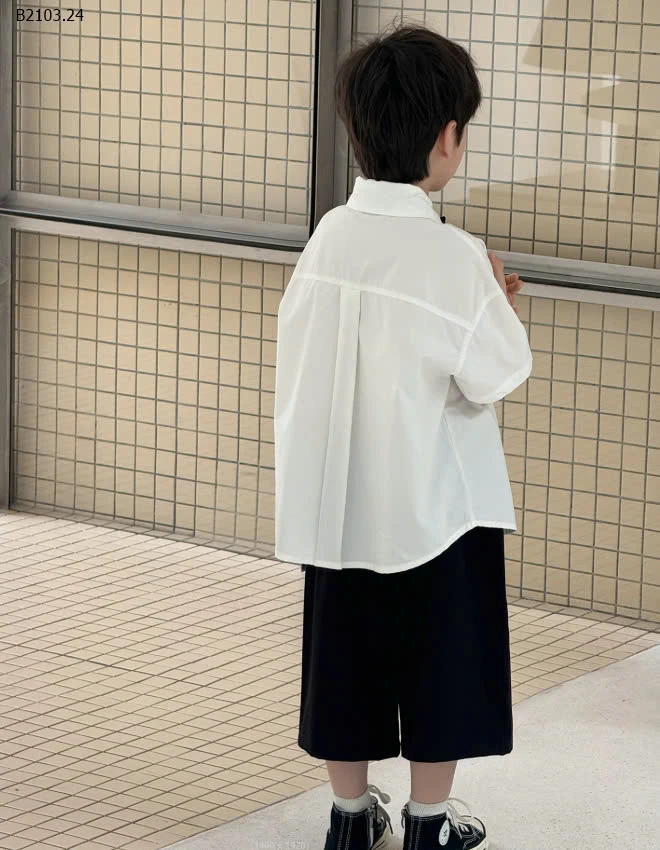 SET ÁO SƠ MI + QUẦN SHORT  AOA KIDS-sỉ 249k