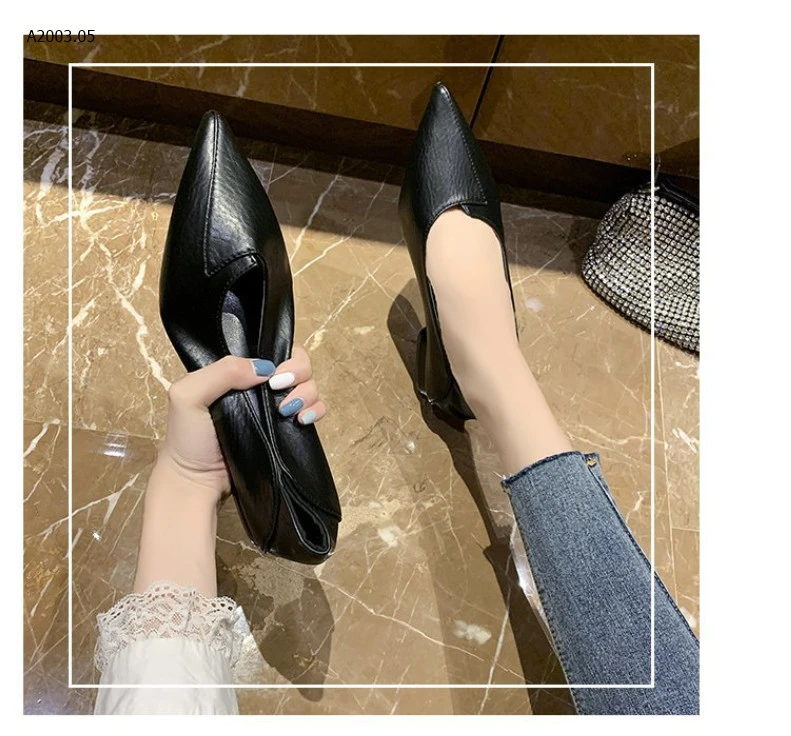 GIÀY DA MŨI NHỌN CHO NỮ -sỉ 119k