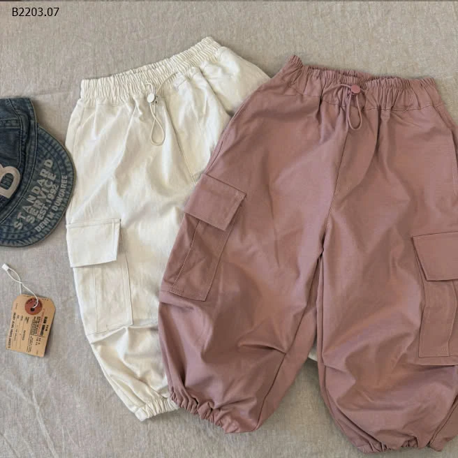 Quần túi hộp dáng bom cho bé-sỉ 155k