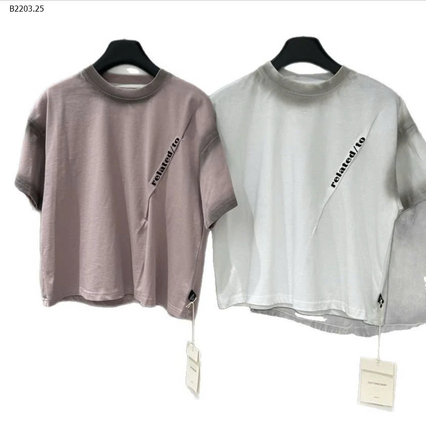 ÁO THUN LOANG CHỮ CHÉO SZ ĐẠI -sỉ 164k