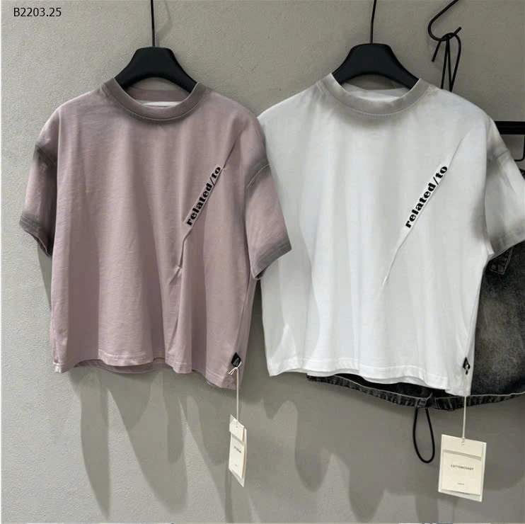 ÁO THUN LOANG CHỮ CHÉO SZ ĐẠI -sỉ 164k