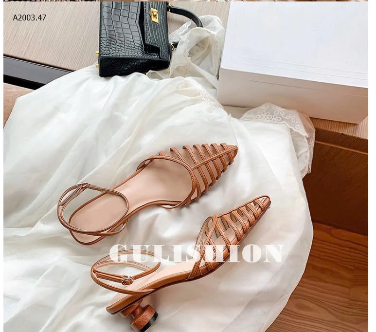 SANDAL RỌ MŨI NHỌN NỮ-sỉ 195k